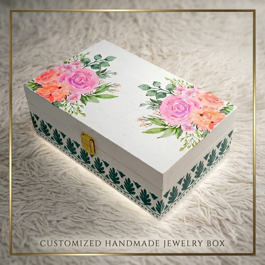 HANDMADE & CUSTOMIZED JEWELLERY BOX